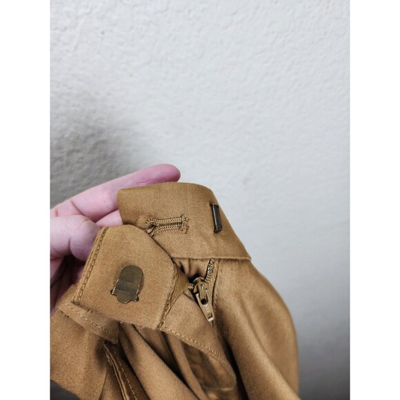 ​Jones New York Signature Petite 6P Tan Crop  Stretch Pants Office Career - Picture 3 of 7